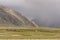 Zanskar landscape view with great mountains covered with rain cloud sky in Jammu & Kashmir, India