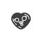 Zany face emoji vector icon