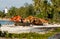 Zanzibar,repair wooden boat