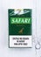 ZANZIBAR - TANZANIA, AUGUST 17, 2019:Safari Menthol Cigarette made in Kenya.British American Tobacco Kenya.