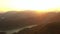 Zaovine lake view from Tara mountain in Serbia