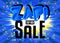 Zap Sale Comic book style advertisement text.