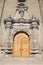 Zaragoza - The baroque portal of church Iglesia de San Juan de los Panetes