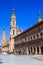 Zaragoza City Hall and Catedral del Salvador in Spain