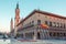 Zaragoza Saragossa. Spain. Cityscape. Plaza del Pilar in the capital city of of Aragon