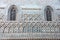 Zaragoza, Spain - Beautifully decorated mudejar wall on the Cathedral of San Salvador, el Seo, Zaragoza, Aragon