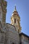 Zaragoza, Spain - Beautifully decorated mudejar wall on the Cathedral of San Salvador, el Seo, Zaragoza, Aragon