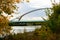 Zaragoza, Spain/Europe; 24/11/2019: Third Millenium Bridge & x28;Puente del Tercer Milenio