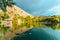 Zaros lake or Votomos, the artificial lake situated on the southern slopes of Psiloritis