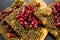 Zataar Manakish lebanese manakeesh arabic food Zataar pomegranate Manakish lebanese manakeesh arabic food