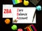 ZBA zero balance account symbol. Concept words ZBA zero balance account on beautiful white note. Beautiful black background. Black