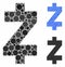 Zcash Mosaic Icon of Spheric Items