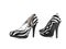 Zebra High Heel Shoes,