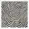 Zebra Pattern Doodle Poster With Bold Graphic Illustrations