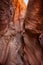 Zebra Slot Canyon with wonderful layers of deposited sandstone, Escalante National Monument, Grand Staircase trail, Kanab