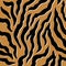 Zebra stripes seamless pattern. Tiger stripes skin print design. Wild animal hide artwork background.
