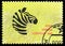 Zebra, ZOO Relief Fund serie, circa 1989