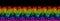 Zebras head LGBTQ community rainbow flag colors seamless pattern black background isolated, LGBT pride art border, frame, banner