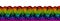 Zebras head LGBTQ community rainbow flag colors seamless pattern white background isolated, LGBT pride art border, frame, banner
