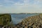 Zeilboten op Markermeer, Sailing boats at Markermeer