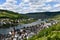 Zell at river Mosel in Rhineland Palatinate