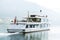 ZELL AM SEE, AUSTRIA, 14 OCTOBER, 2018: Touristic ship on Zeller Lake.