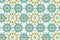 Zellige tile. Moroccan seamless pattern. Razil Moorish background. Islamic texture. Celadon abstract.