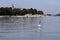 Zemun,Serbia,view from the river Danube