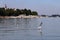 Zemun,Serbia,view from the river Danube