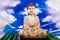 Zen of a buddha, vivid colors, natural tone