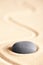 Zen meditation stone for concentration and relaxation giving energy and inspiration