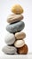 Zen Stone Stacking: Artful Arrangement of Rocks in Perfect Balance. Nature\\\'s Harmony