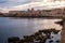 Zen view: bay at Ortygia island in Siracusa, Sicily, Italy