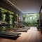 Zen Zone: A Tranquil and Captivating Gym Setup