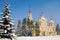 Zenkov Cathedral in Almaty, Kazakhstan