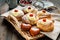 Zeppole di San Giuseppe, typical Italian homemade dessert