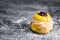 Zeppole, italian pastry from Puglia, South Italy