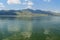 Zeribar Lake in the Zagros Mountains near Marivan. Iran