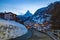 zermatt, beautiful little Swiss village at the foot of Matterhorn, Swiss Alps