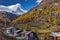 ZERMATT, SWITZERLAND - OCTOBER 27, 2015: Amazing view of Matterhorn from Zermatt