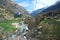 Zermatt view from the Cable Car Ride from Klein Matterhorn