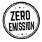 Zero emission sign or stamp