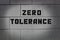 Zero tolerance two