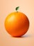 Zesty Delight: Pop Art Orange