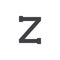 Zeta letter vector icon