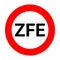 ZFE, Low emission zone sign in France