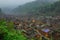Zhaoxing Town, Liping County, Guizhou, China. Zhaoxing Village is one of the largest villages in Guizhou.