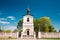 Zheleznyaki, Vetka District, Gomel Region, Belarus. Church Of St Nicholas The Wonderworker In Sunny Spring
