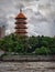 Zhi Zhen Ge Temple on the Chao Phraya River in Bangkok, Thailand