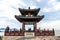 Zhoushan, Zhejiang, China - MAY 06, 2018 : : Putuoshan Mountain is the abode of Goddess of mercy Guanyin Buddhist statue and one